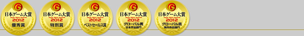 Award for excellence, Special Award, Best Sales Award, Global Award Japanese Product, Global Award Foreign Product